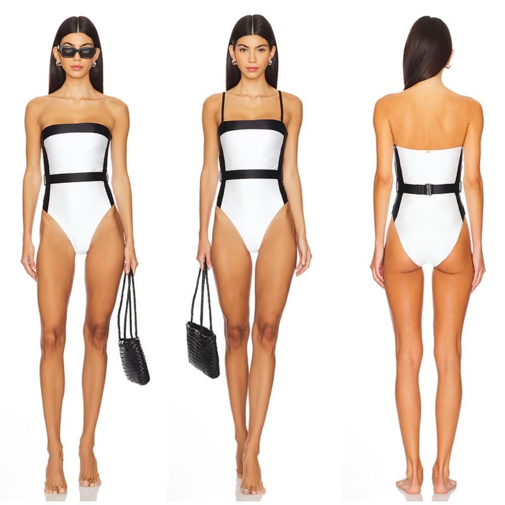 PQ Swim X Haleyy Baylee Haley Belted One Piece in Milano Size S